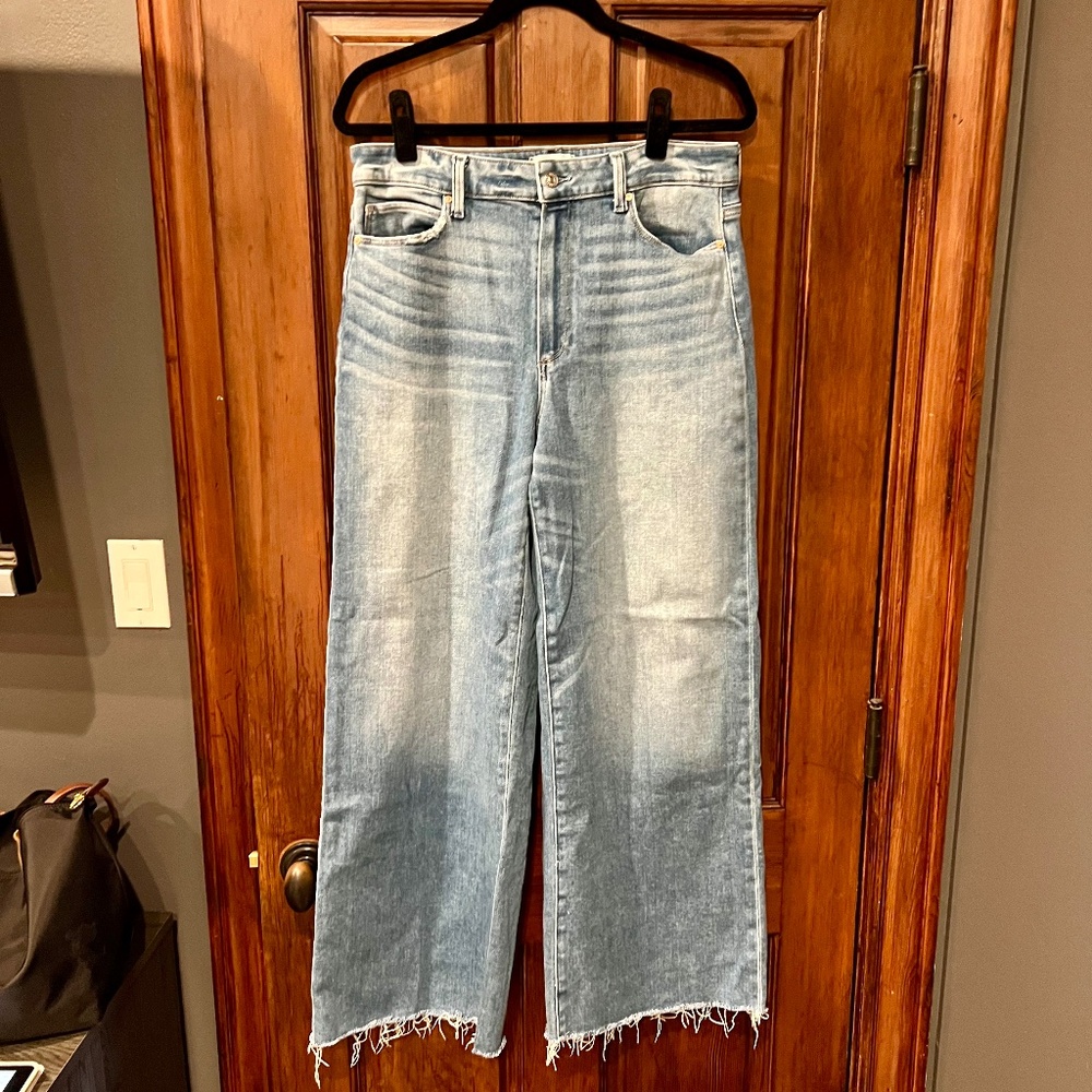 Paige wide leg denim